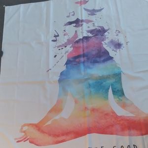 Yoga meditation wall tapestry